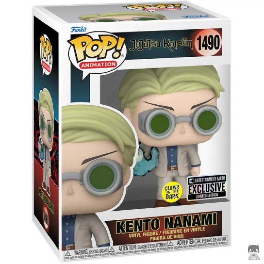 Figurine Funko POP Kento Nanami (Glow in the Dark) avec boîte