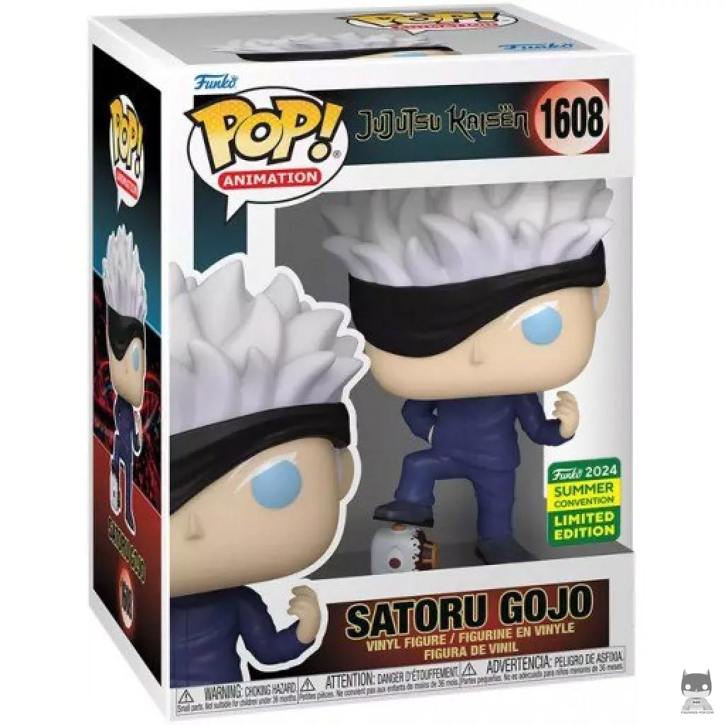 Figurine Funko POP Satoru Gojo avec boîte