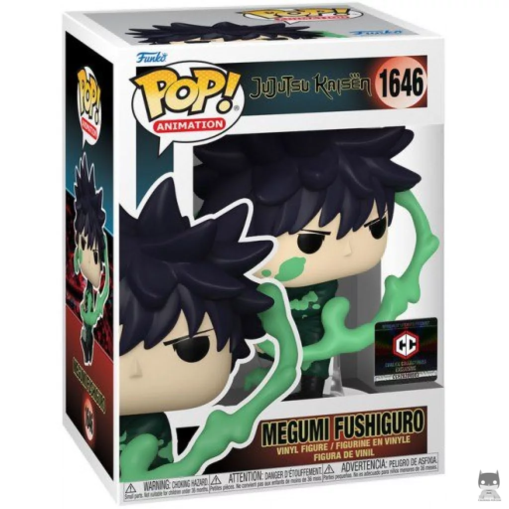 Figurine Funko POP Megumi Fushiguro avec boîte