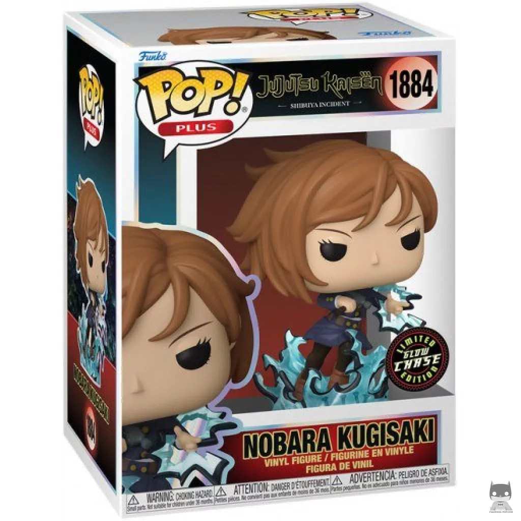 Figurine Funko POP Nobara Kugisaki (Chase & Glow in the Dark) avec boîte