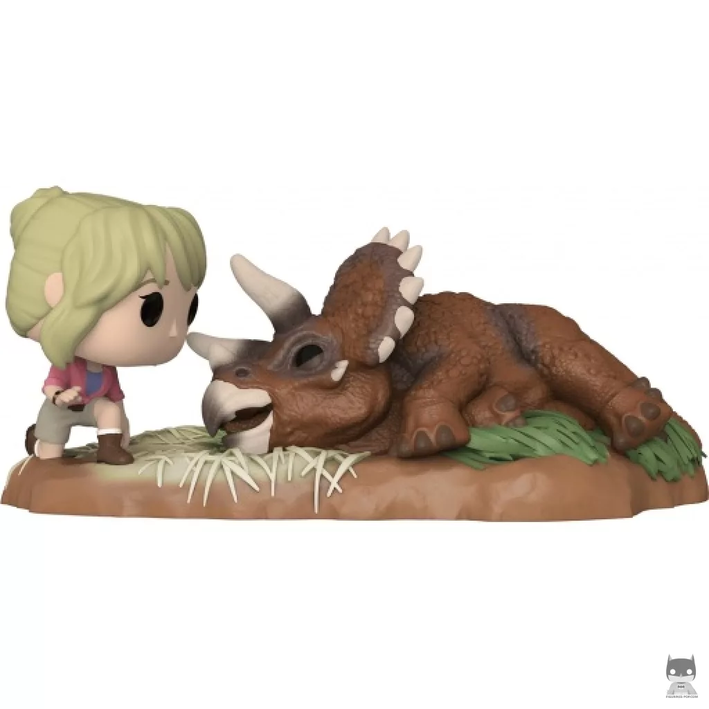 Figurine Funko POP Dr. Sattler avec Triceratops (Jurassic Park)
