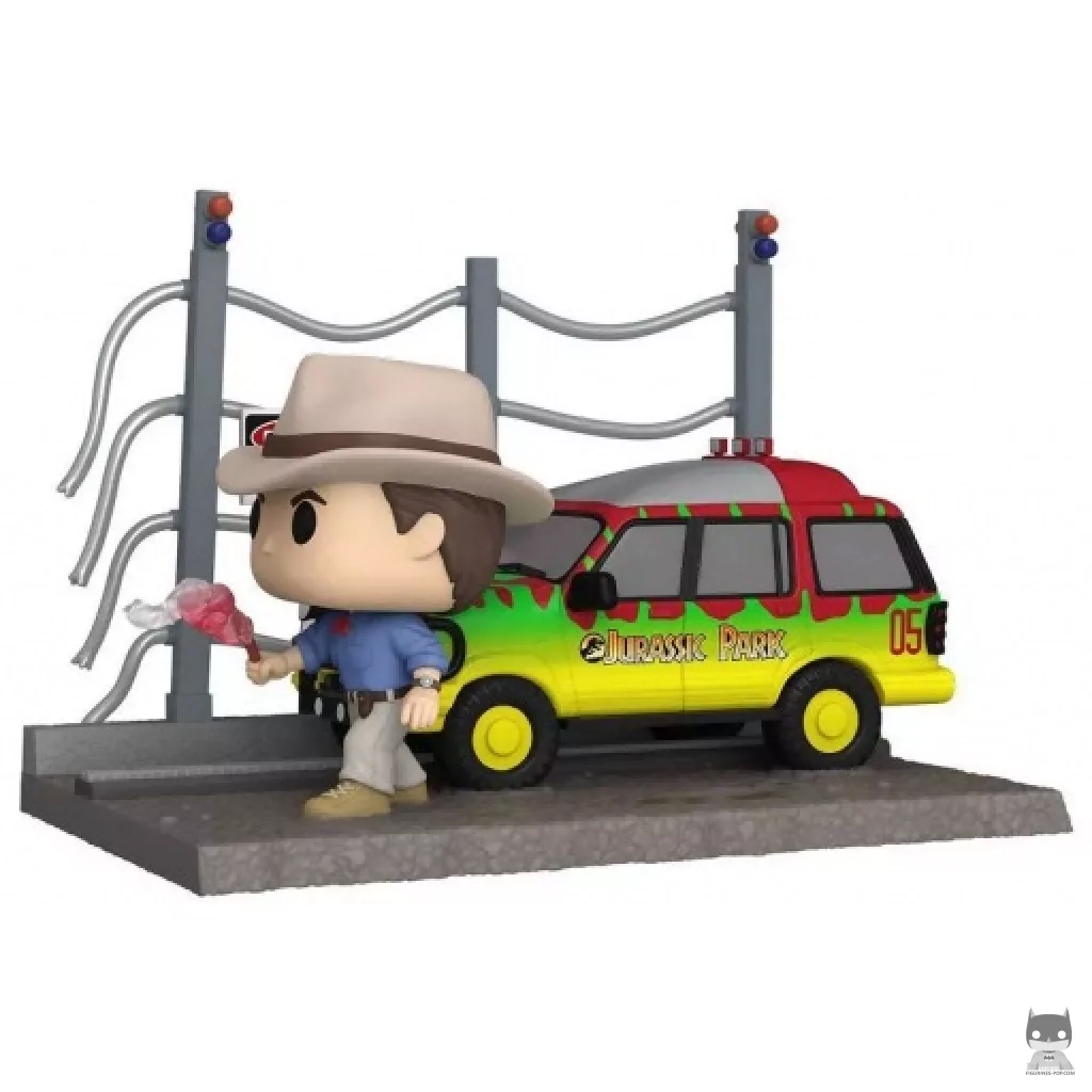 Figurine Funko POP L’Évasion du T. Rex : Dr. Alan Grant (Jurassic Park)