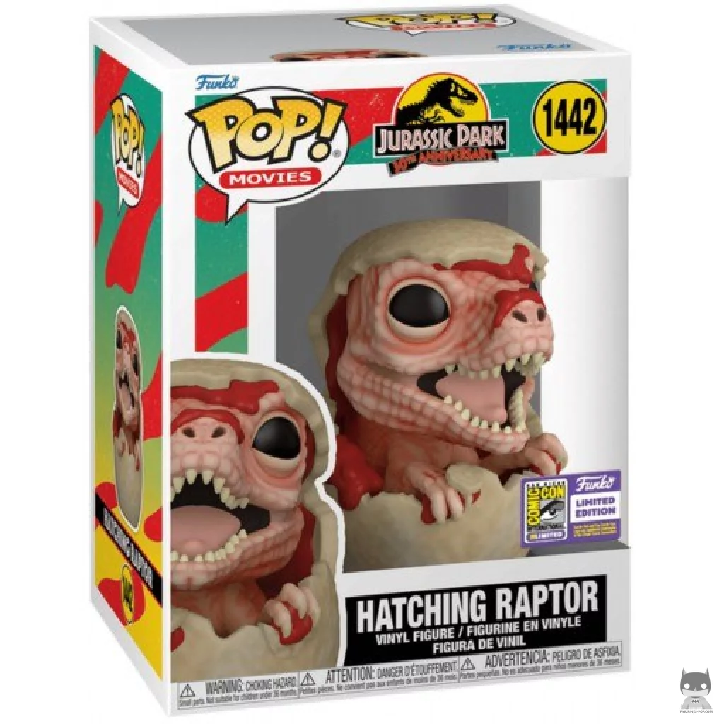 Figurine Funko POP L'Éclosion du Raptor avec boîte