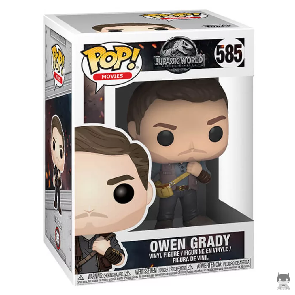 Figurine Funko POP Owen Grady avec boîte