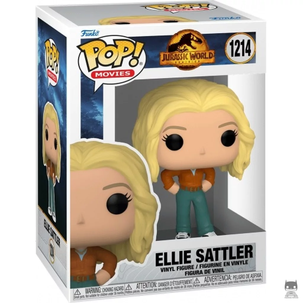 Figurine Funko POP Ellie Sattler avec boîte