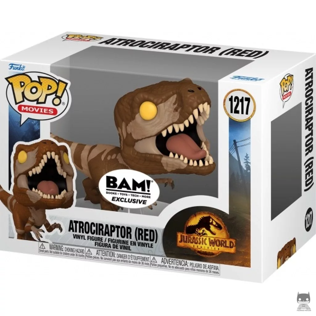 Figurine Funko POP Atrociraptor (Red) avec boîte