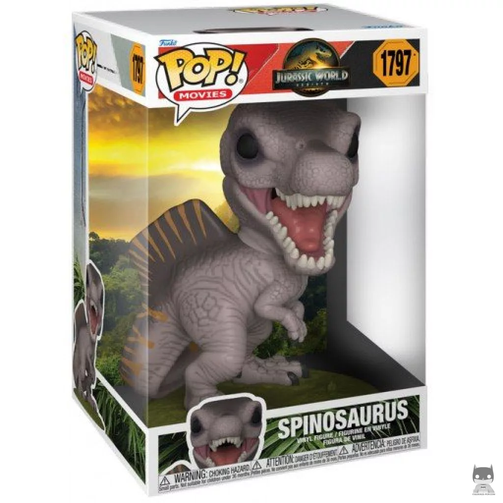 Figurine Funko POP Spinosaure (SuperSized) avec boîte