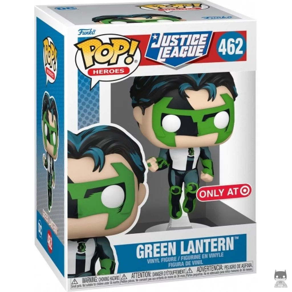 Figurine Funko POP Green Lantern avec boîte