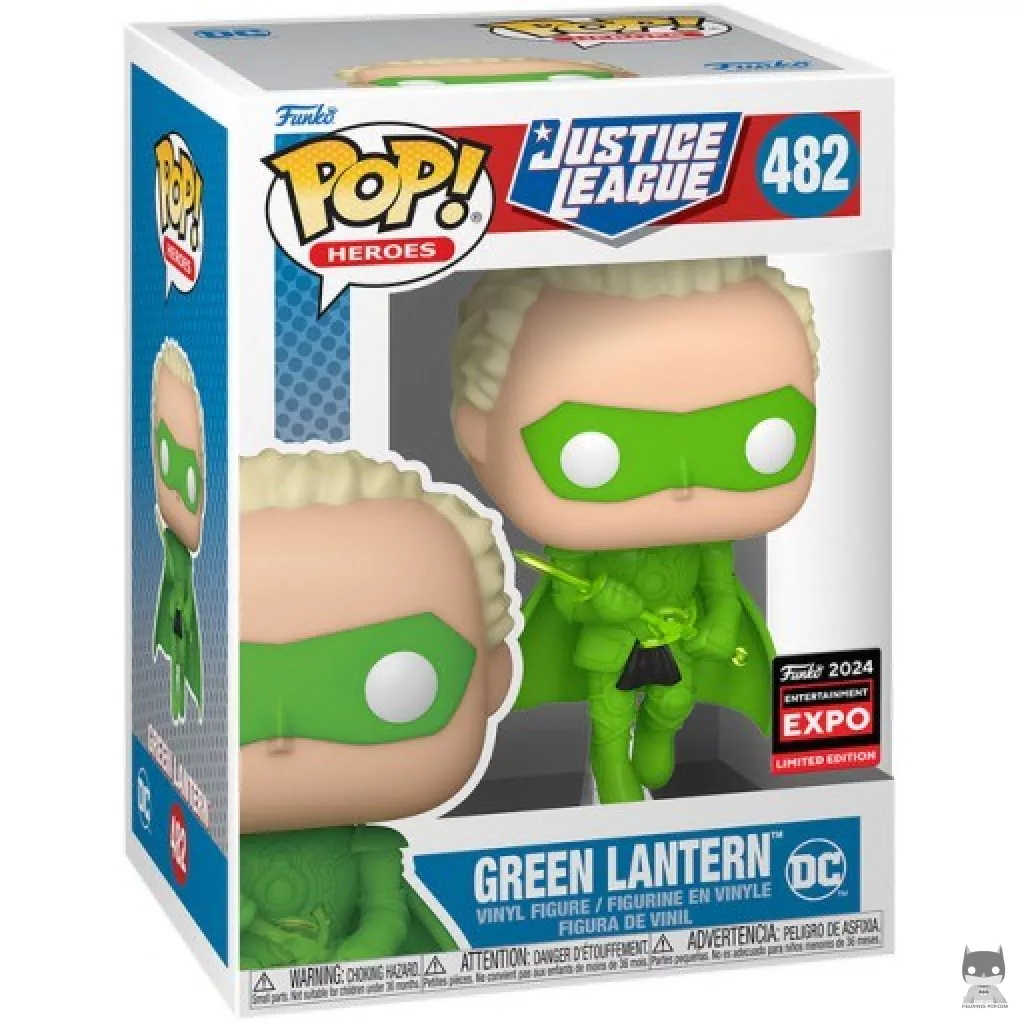 Figurine Funko POP Green Lantern avec boîte