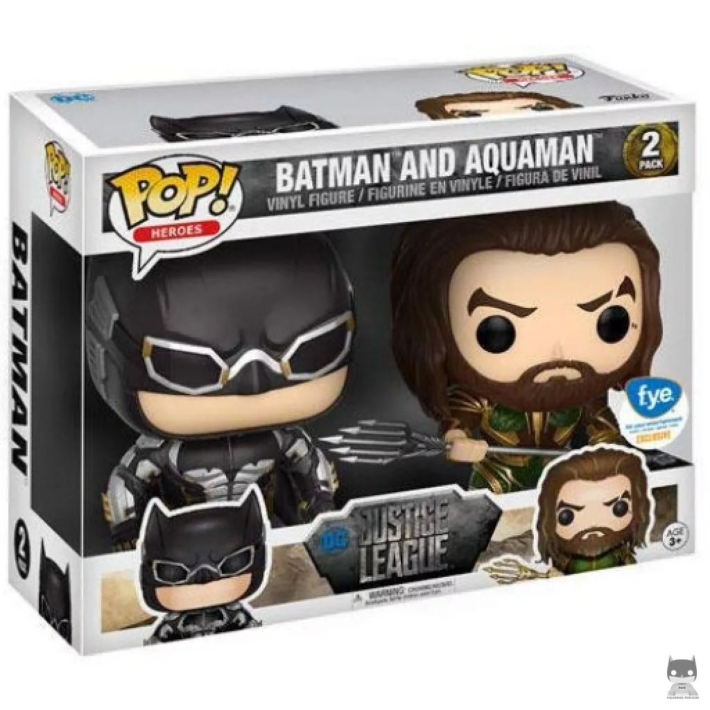 Figurine Funko POP Batman & Aquaman avec boîte
