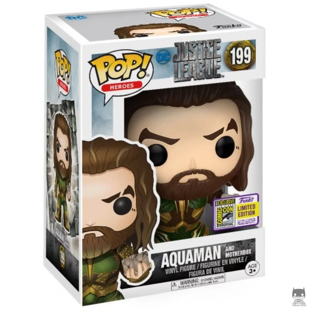 Figurine Funko POP Aquaman avec Boîte Mère avec boîte