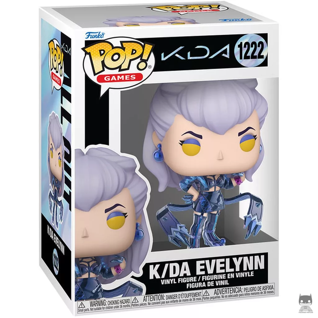 Figurine Funko POP K/DA Evelynn avec boîte