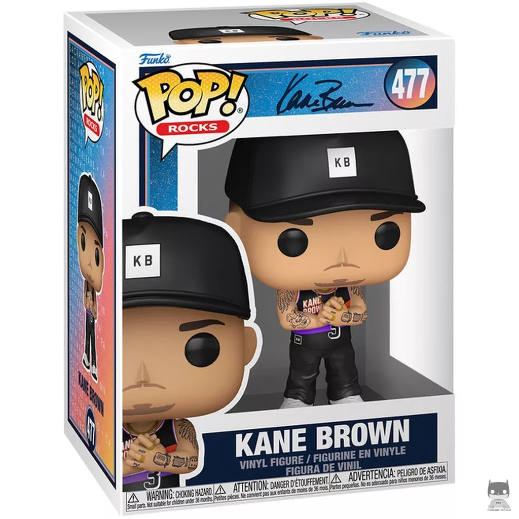 Figurine Funko POP Kane Brown avec boîte