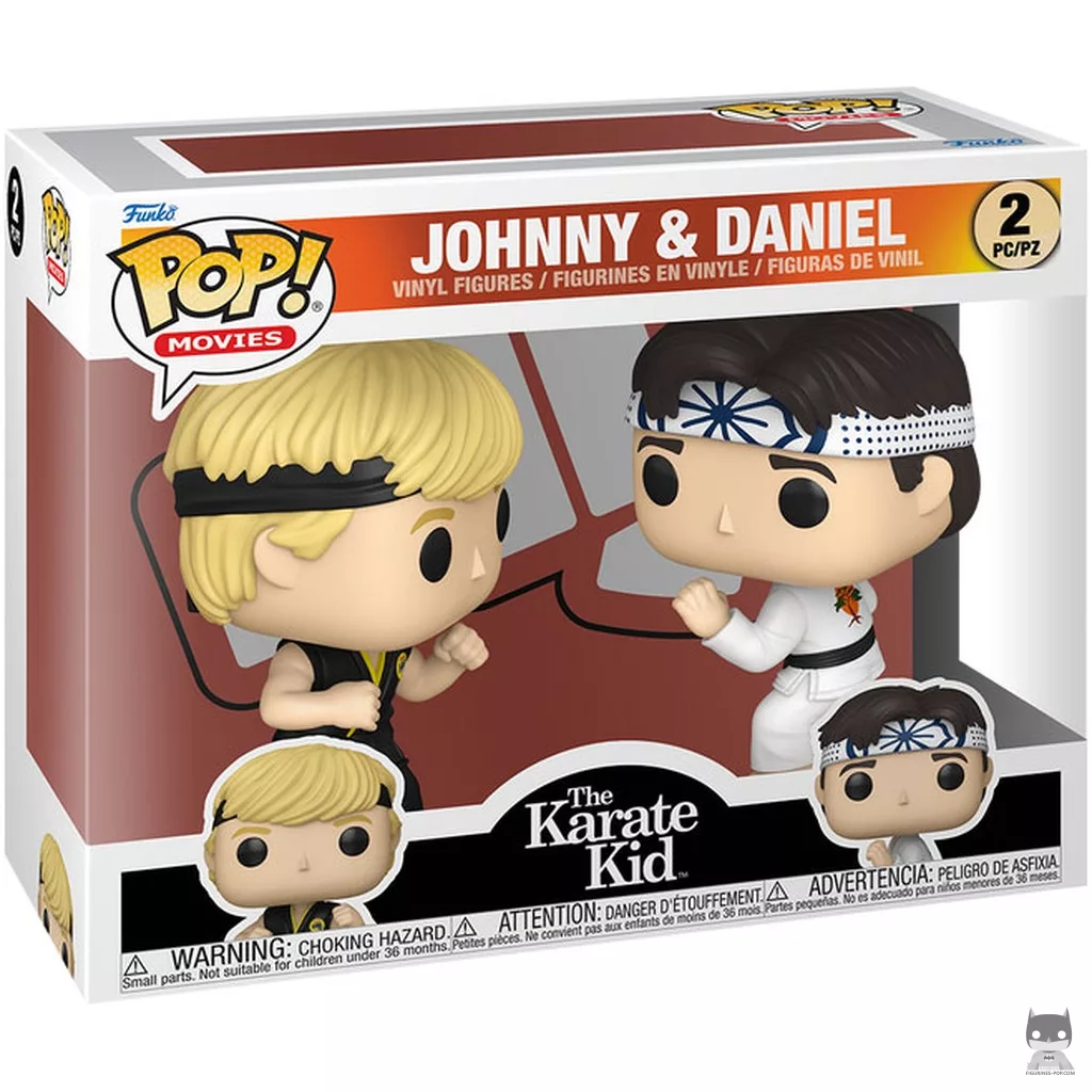 Figurine Funko POP Johnny & Daniel (Multipack) avec boîte