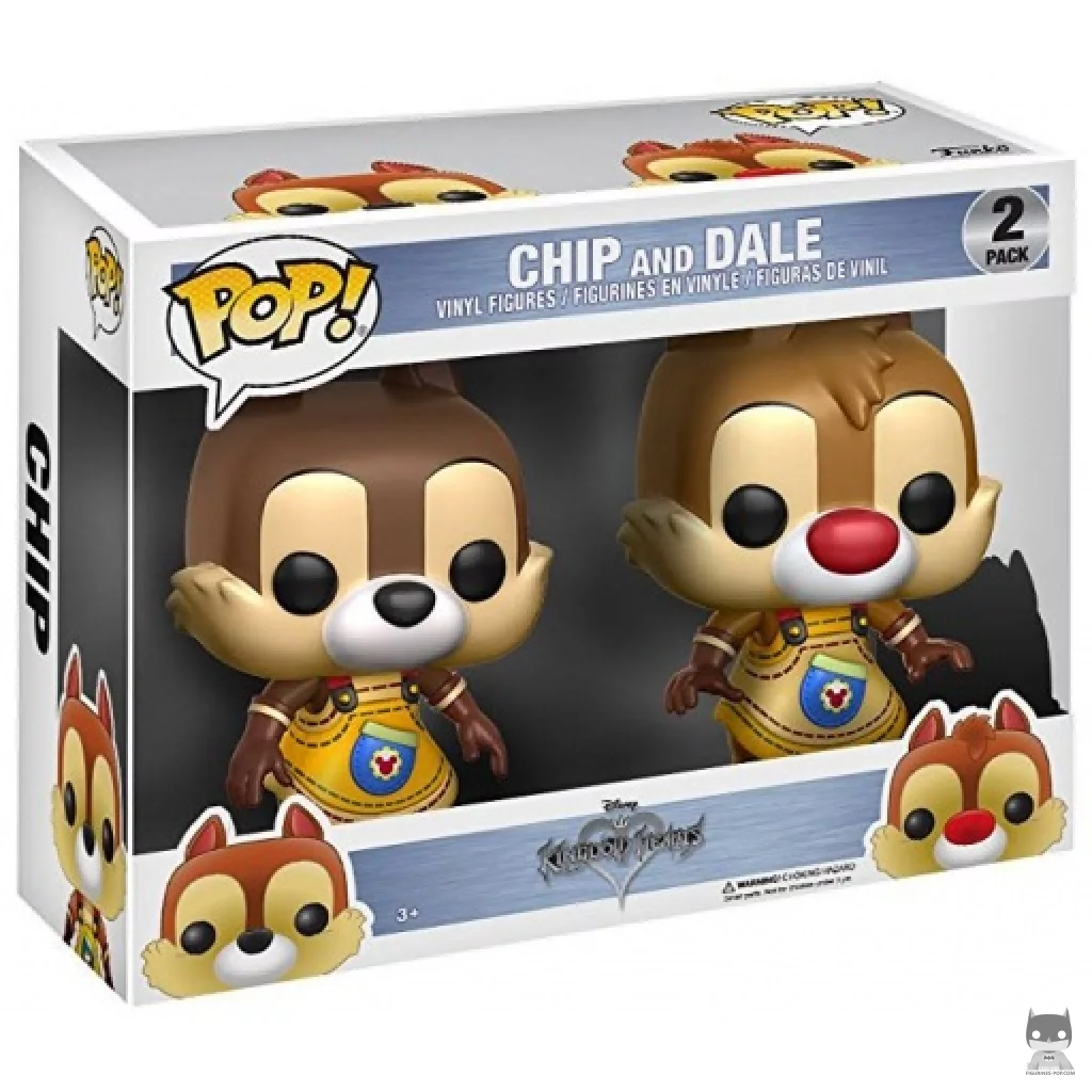 Figurine Funko POP Tic & Tac avec boîte