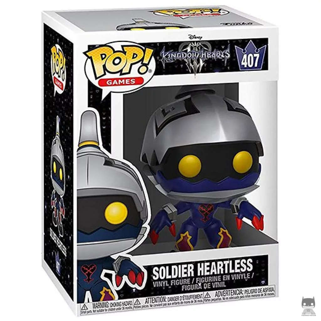 Figurine Funko POP Soldat Sans-Cœur avec boîte