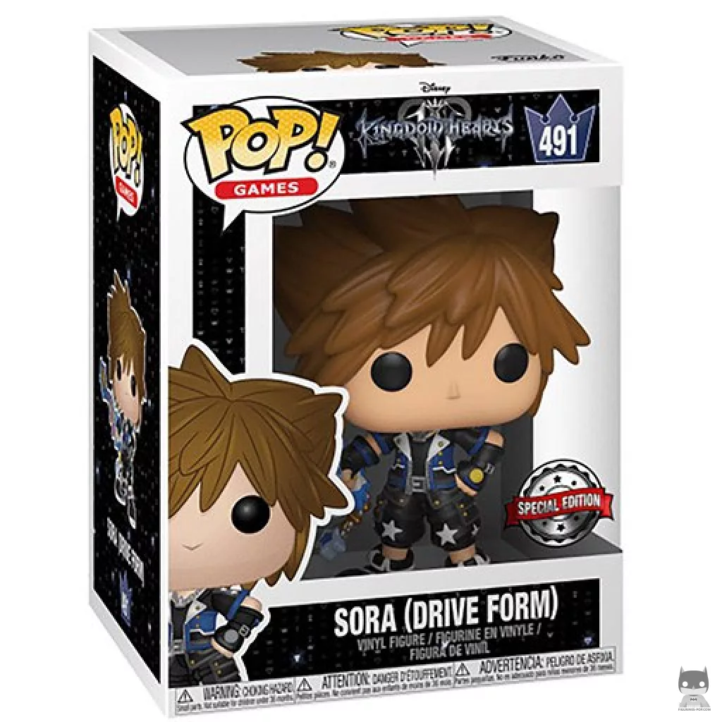 Figurine Funko POP Sora (Drive Form) avec boîte