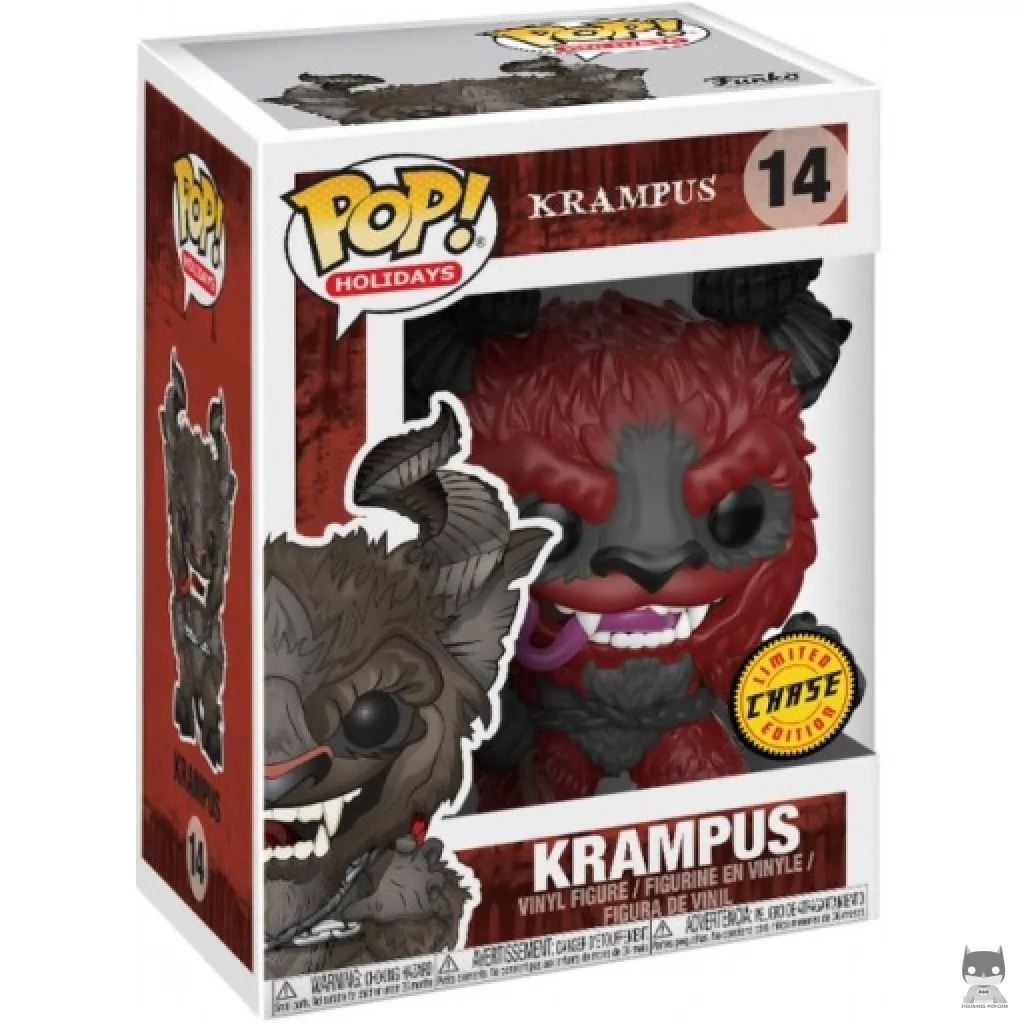 Figurine Funko POP Krampus (Chase) avec boîte