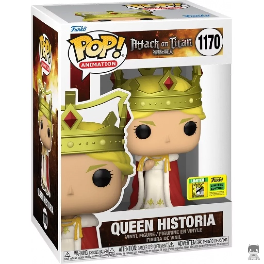 Figurine Funko POP Reine Historia avec boîte
