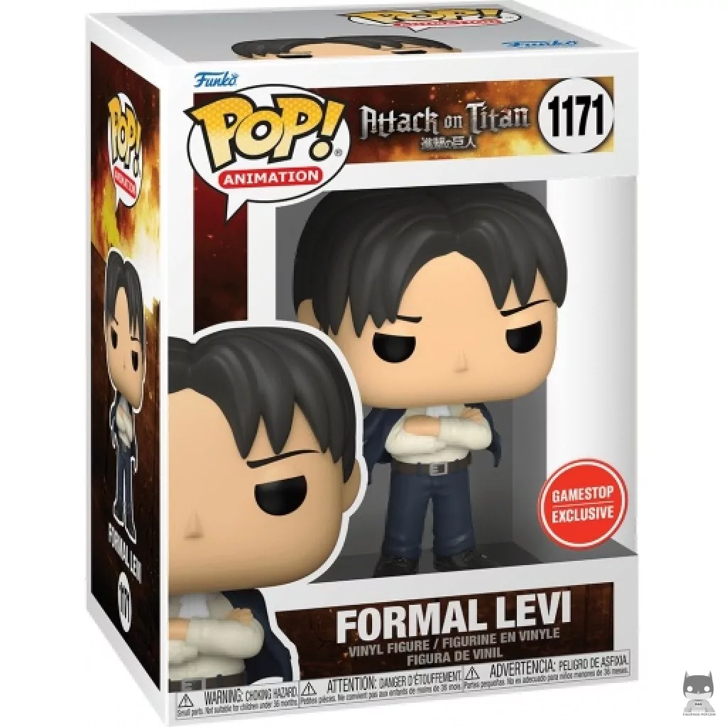 Figurine Funko POP Formal Levi avec boîte