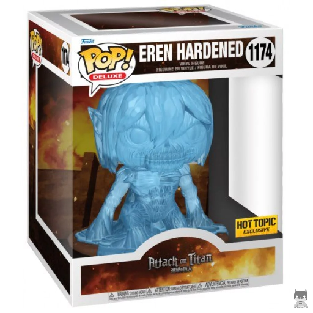 Figurine Funko POP Eren Jaeger (Translucent) avec boîte