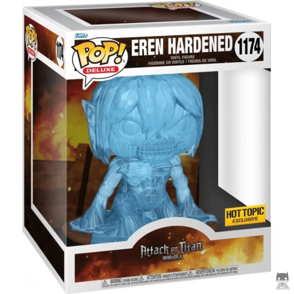 Figurine Funko POP Eren Titan avec boîte