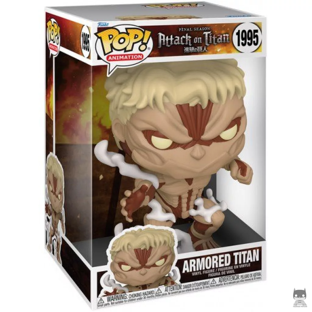 Figurine Funko POP Titan Cuirassé (SuperSized) avec boîte