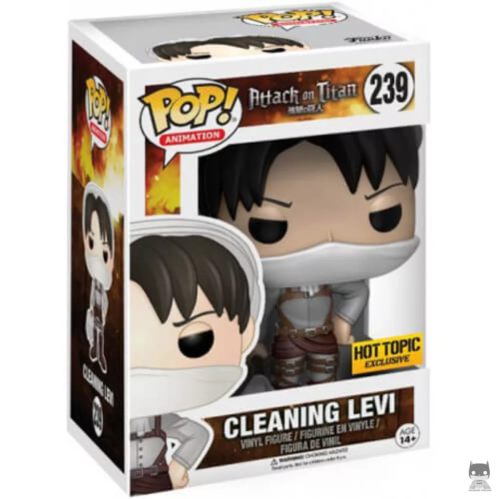 Figurine Funko POP Levi Nettoyage avec boîte