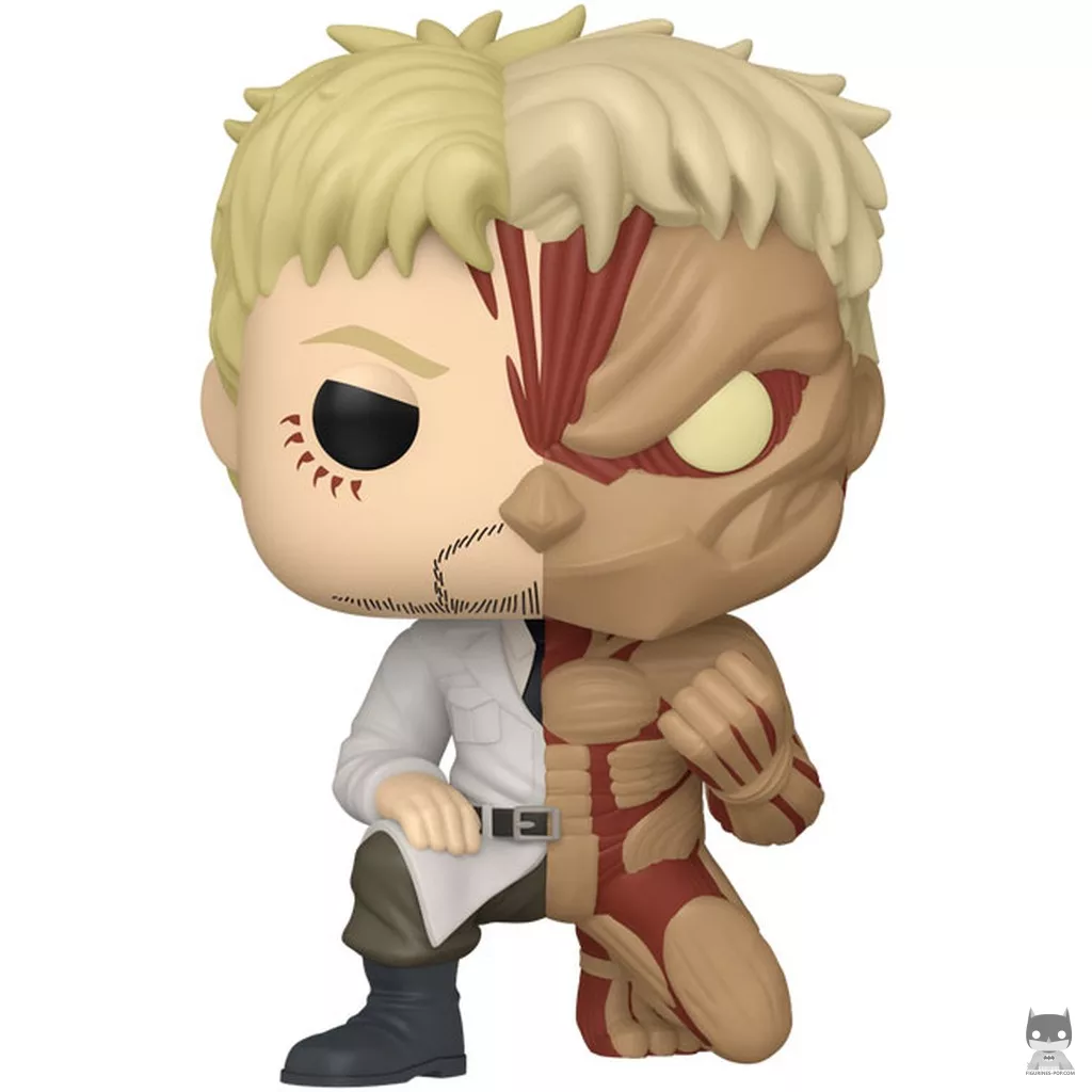 Figurine Funko POP Reiner Braun / Titan Cuirassé (Divisé) (L'attaque des Titans (SNK))