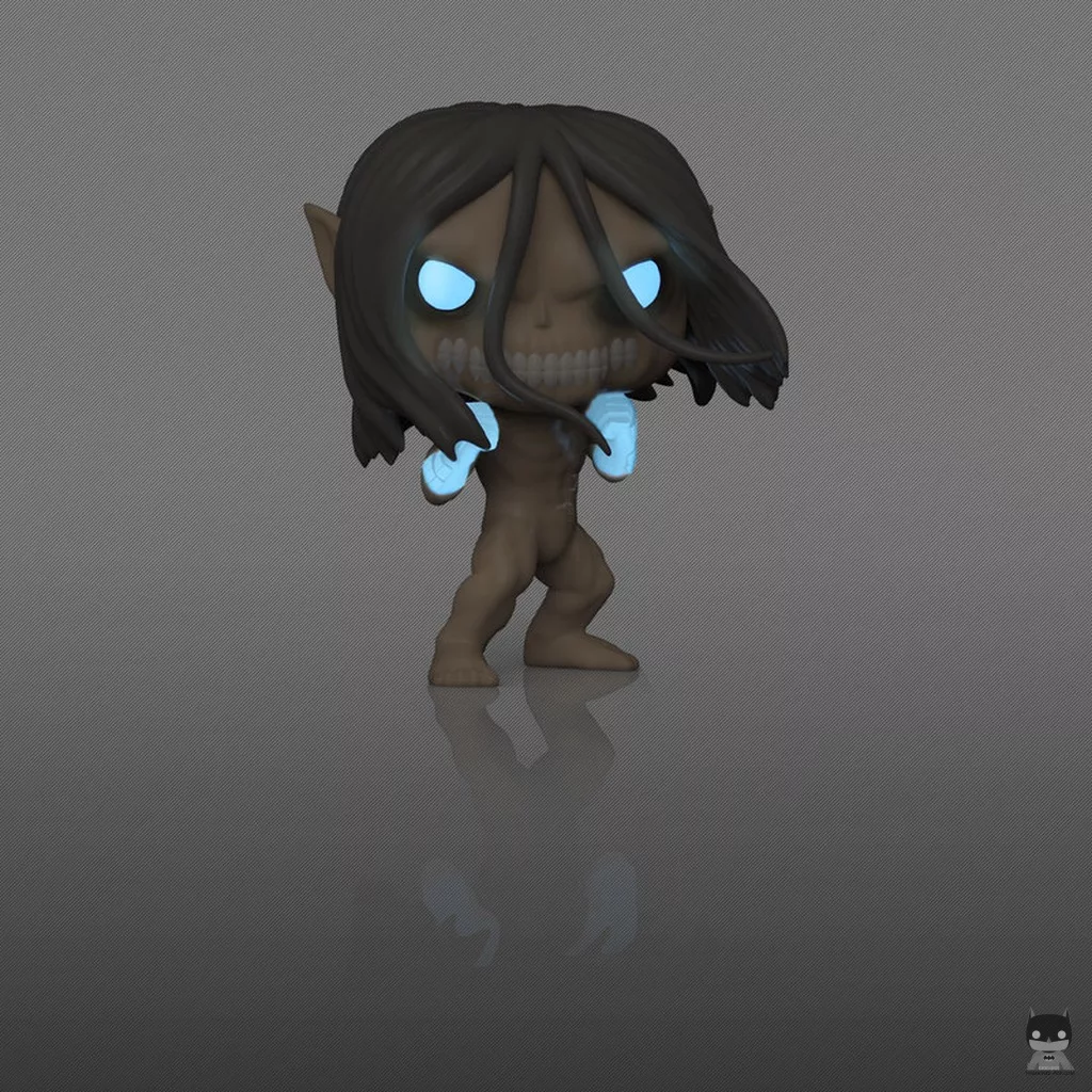 Figurine Funko POP Eren Jaeger (Forme Titan Assaillant) (Glow in the Dark) (L'attaque des Titans (SNK))