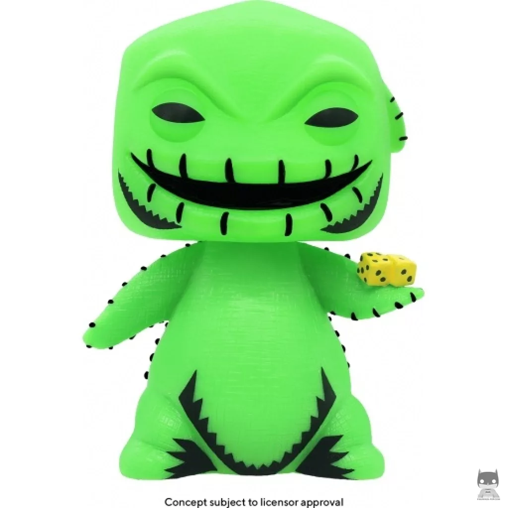 Figurine Funko POP Oogie Boogie (Blacklight) (L'Etrange Noël de M. Jack)