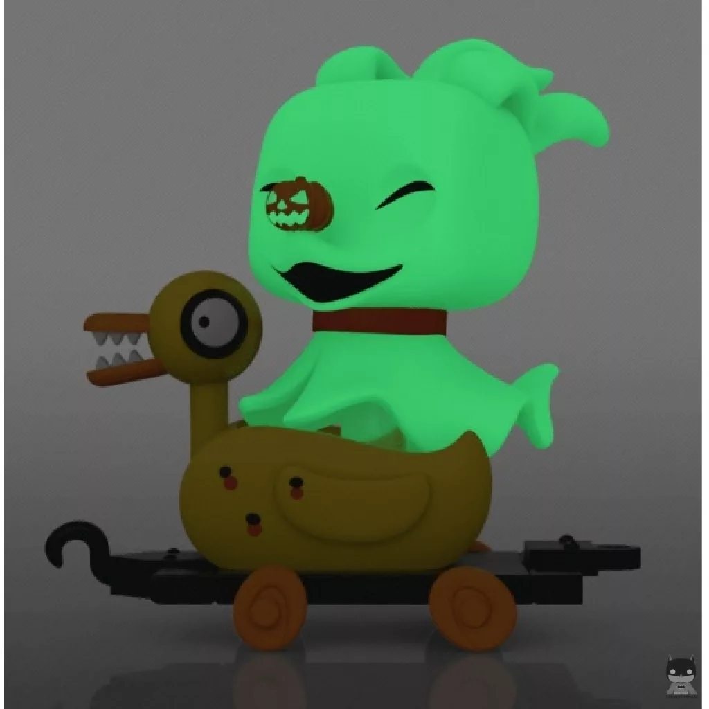 Figurine Funko POP Zero dans le wagon Canard (Glow in the Dark) (L'Etrange Noël de M. Jack)