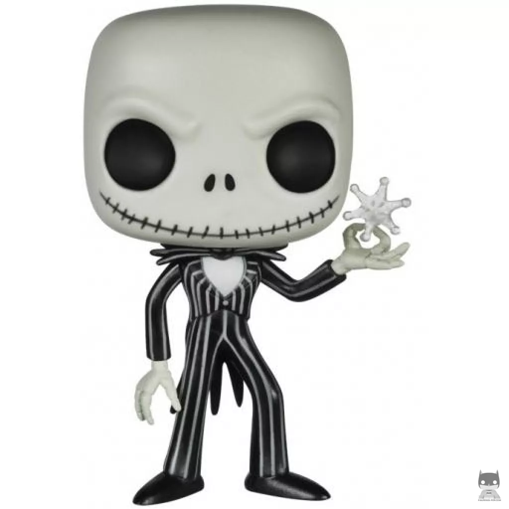 Figurine Funko POP Jack Skellington avec Flocon (L'Etrange Noël de M. Jack)