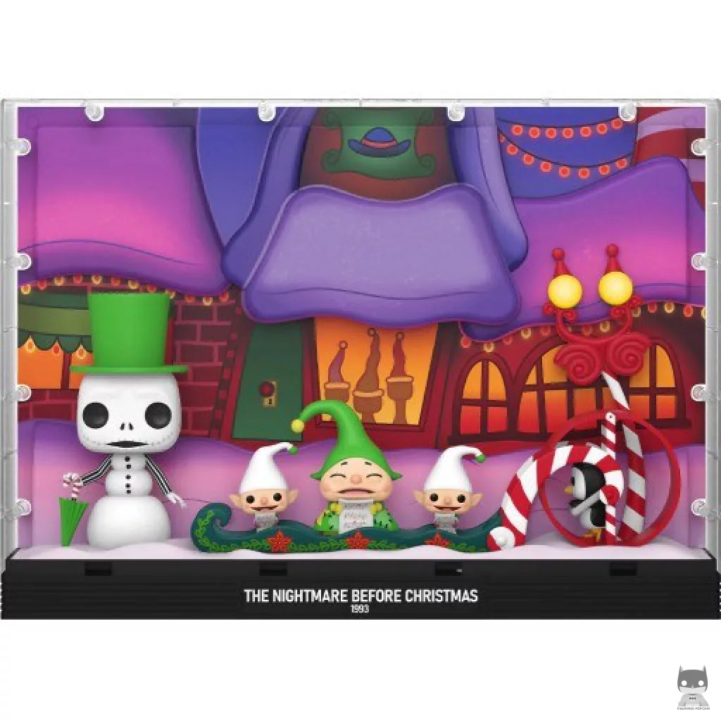 Figurine Funko POP Jack en Bonhomme de Neige & les Chanteurs (L'Etrange Noël de M. Jack)