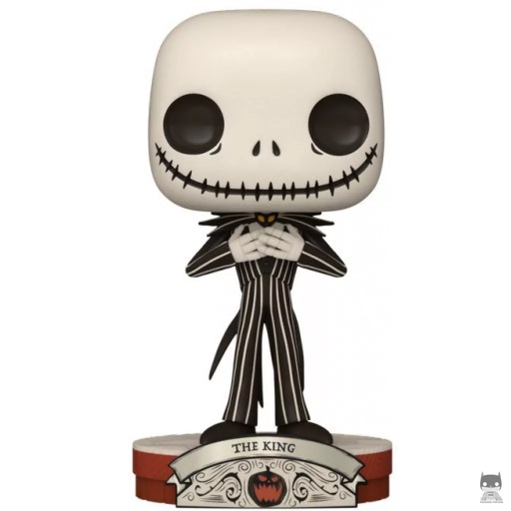 Figurine Funko POP Jack Skellington en Roi (L'Etrange Noël de M. Jack)