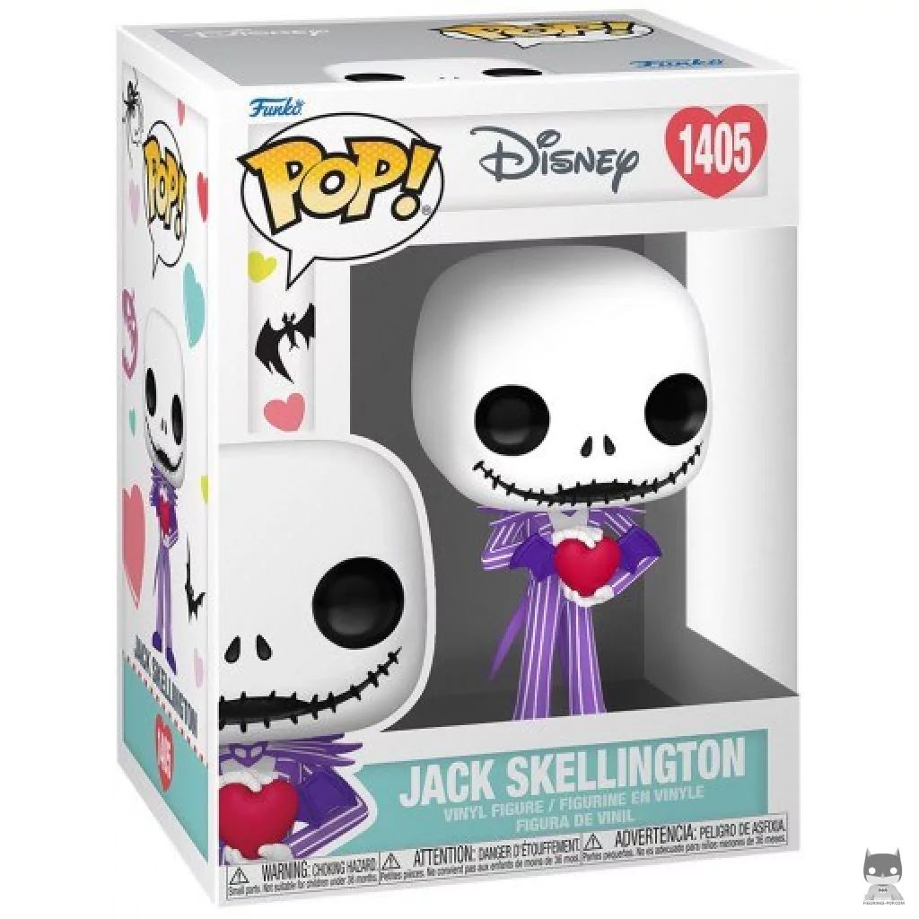 Figurine Funko POP Jack Skellington avec boîte