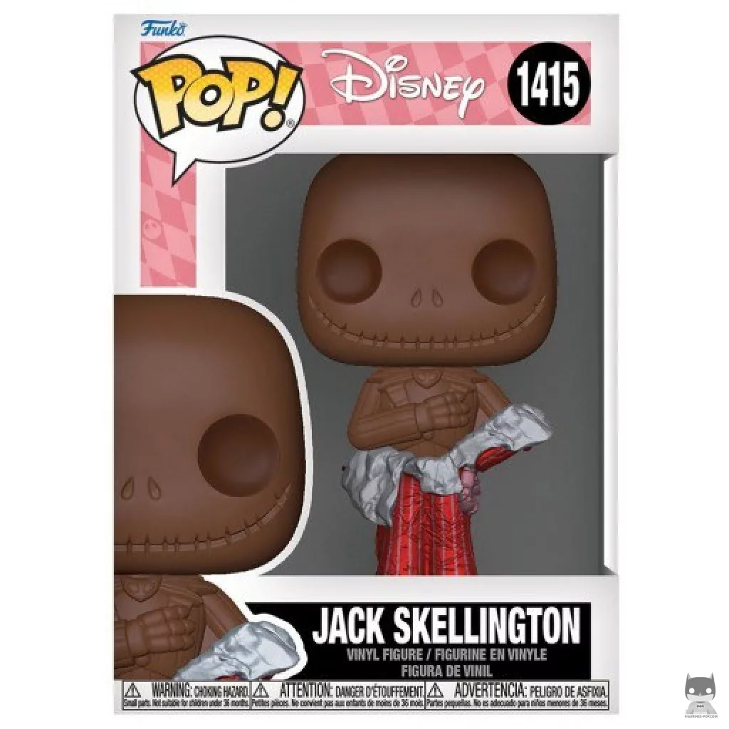 Figurine Funko POP Jack Skellington (Chocolat) avec boîte