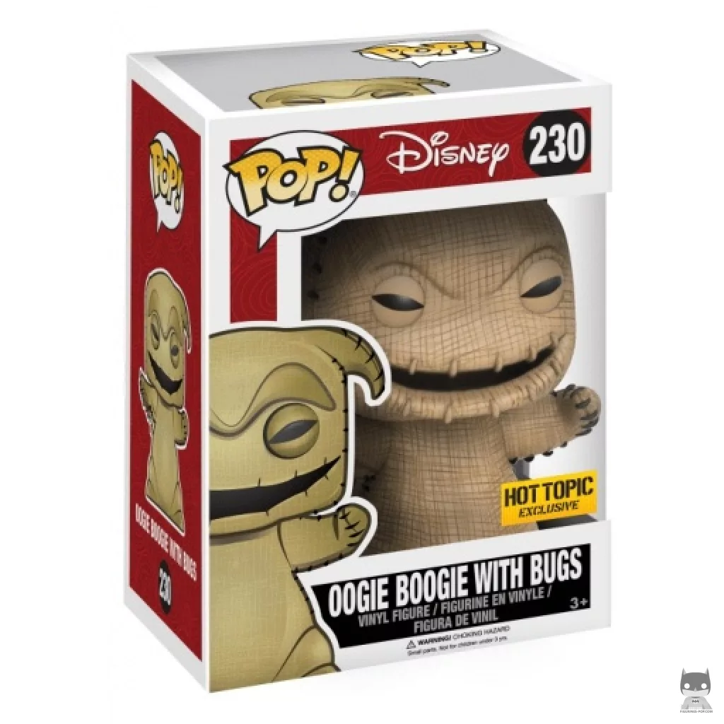 Figurine Funko POP Oogie Boogie avec Insectes avec boîte
