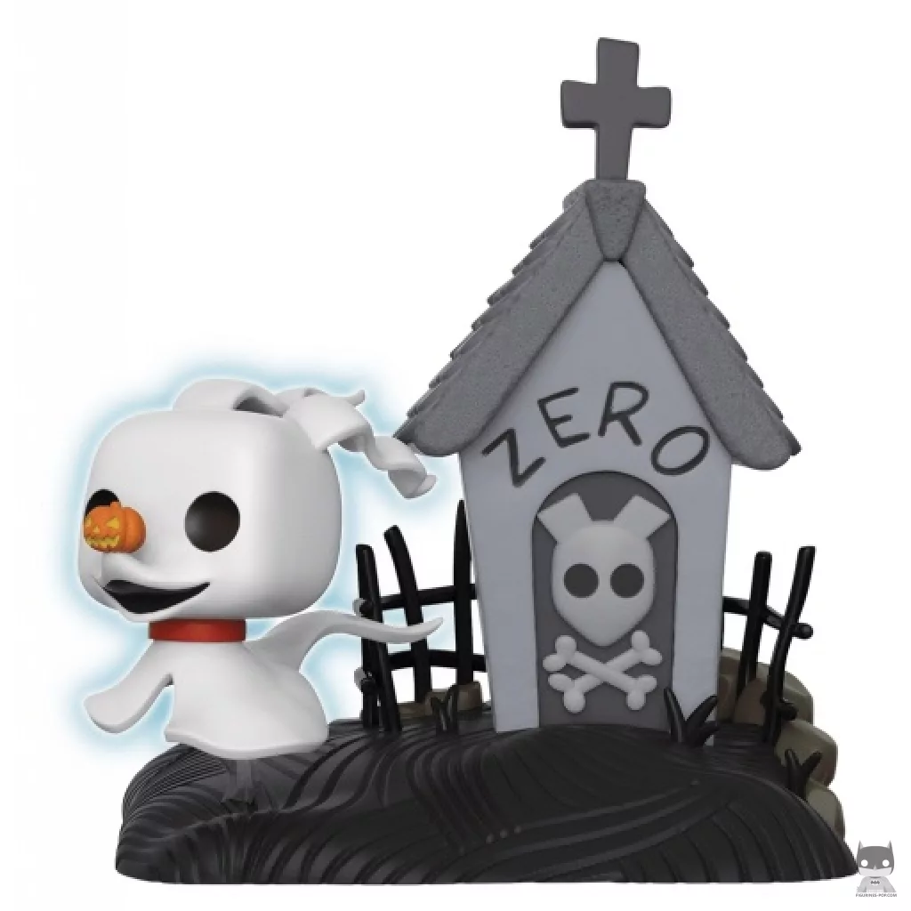 Figurine Funko POP Zero dans niche (Chase) (L'Etrange Noël de M. Jack)
