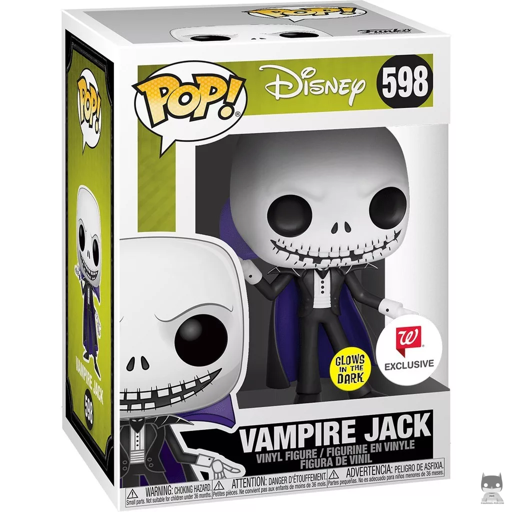 Figurine Funko POP Jack en Vampire avec boîte