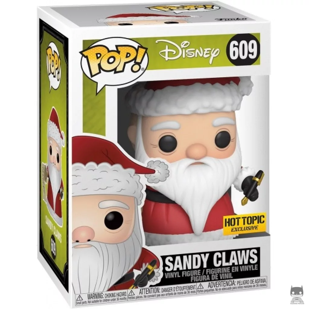 Figurine Funko POP Sandy Claws avec boîte