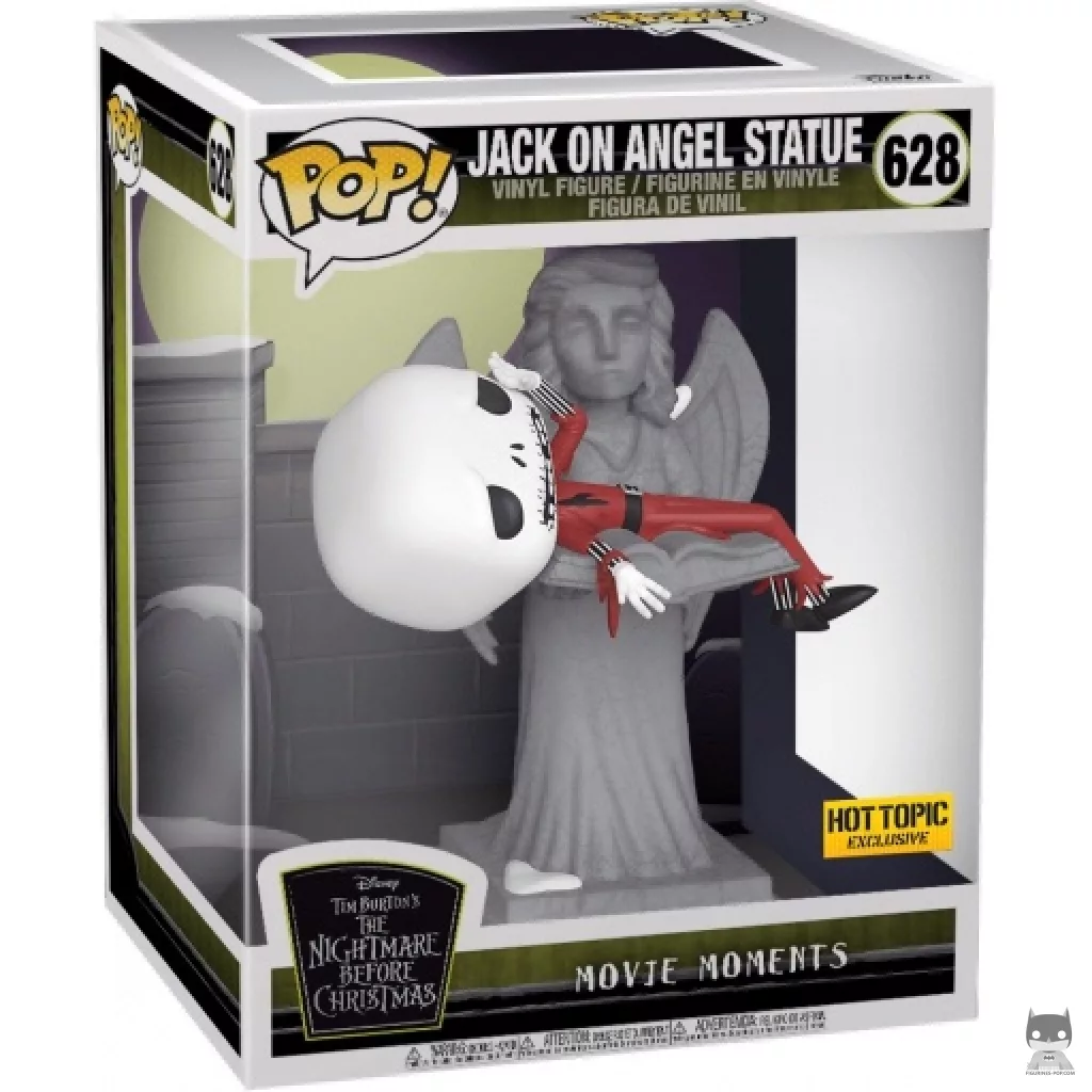 Figurine Funko POP Jack sur Statue d'Ange (Supersized) avec boîte