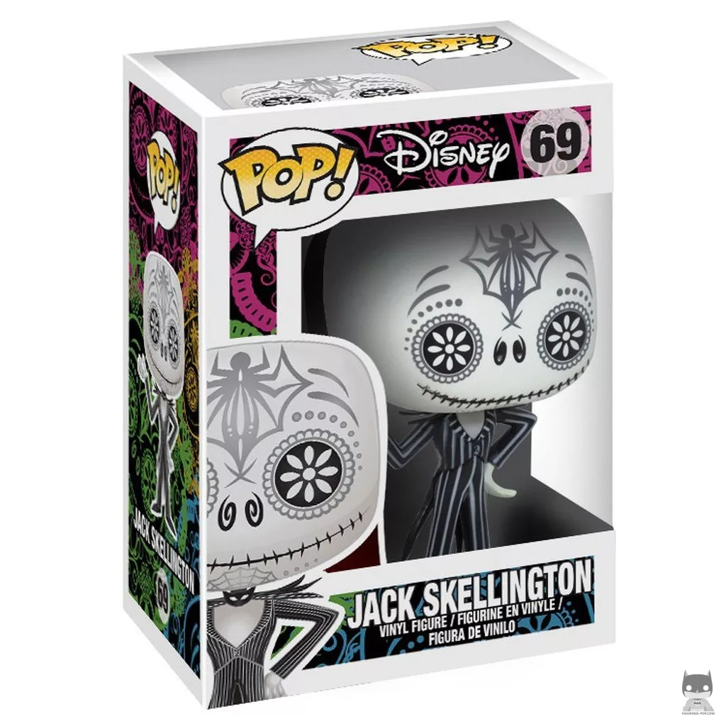 Figurine Funko POP Jack Skellington (Jour des Morts) avec boîte