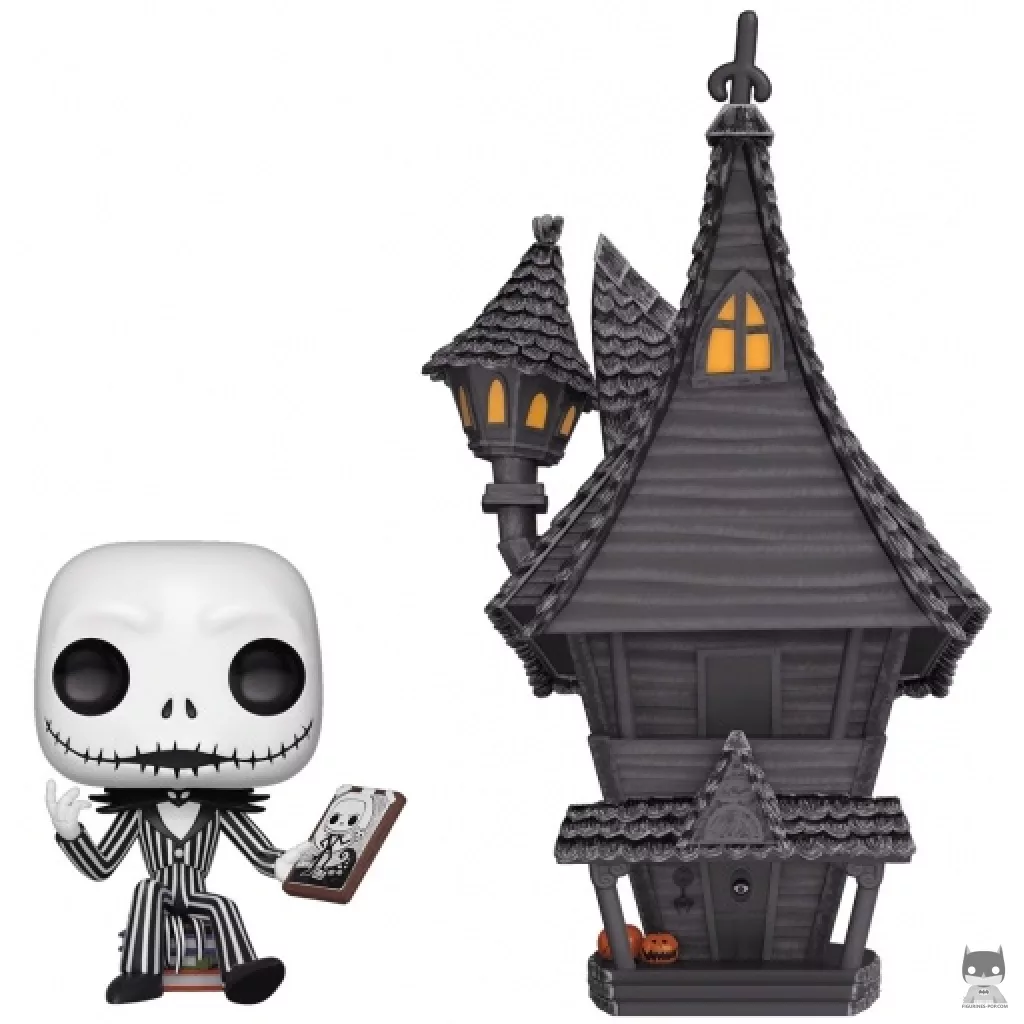 Figurine Funko POP Jack Skellington & sa Maison (L'Etrange Noël de M. Jack)