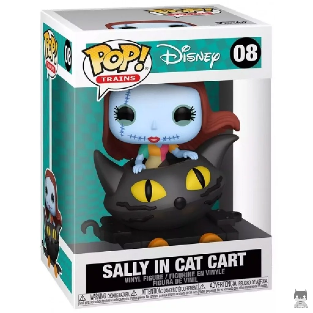 Figurine Funko POP Sally dans le wagon chat avec boîte