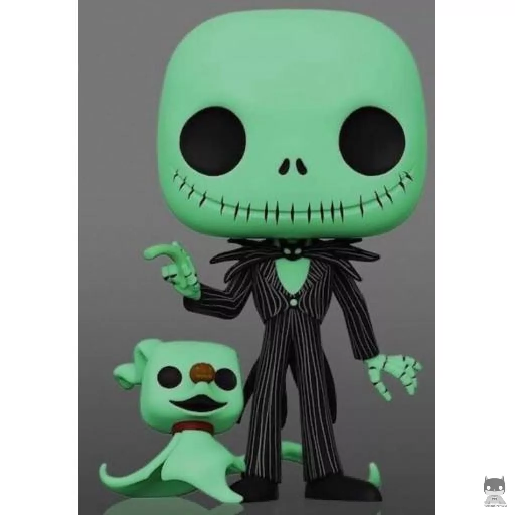 Figurine Funko POP Jack Skellington with Zero (Supersized) (L'Etrange Noël de M. Jack)