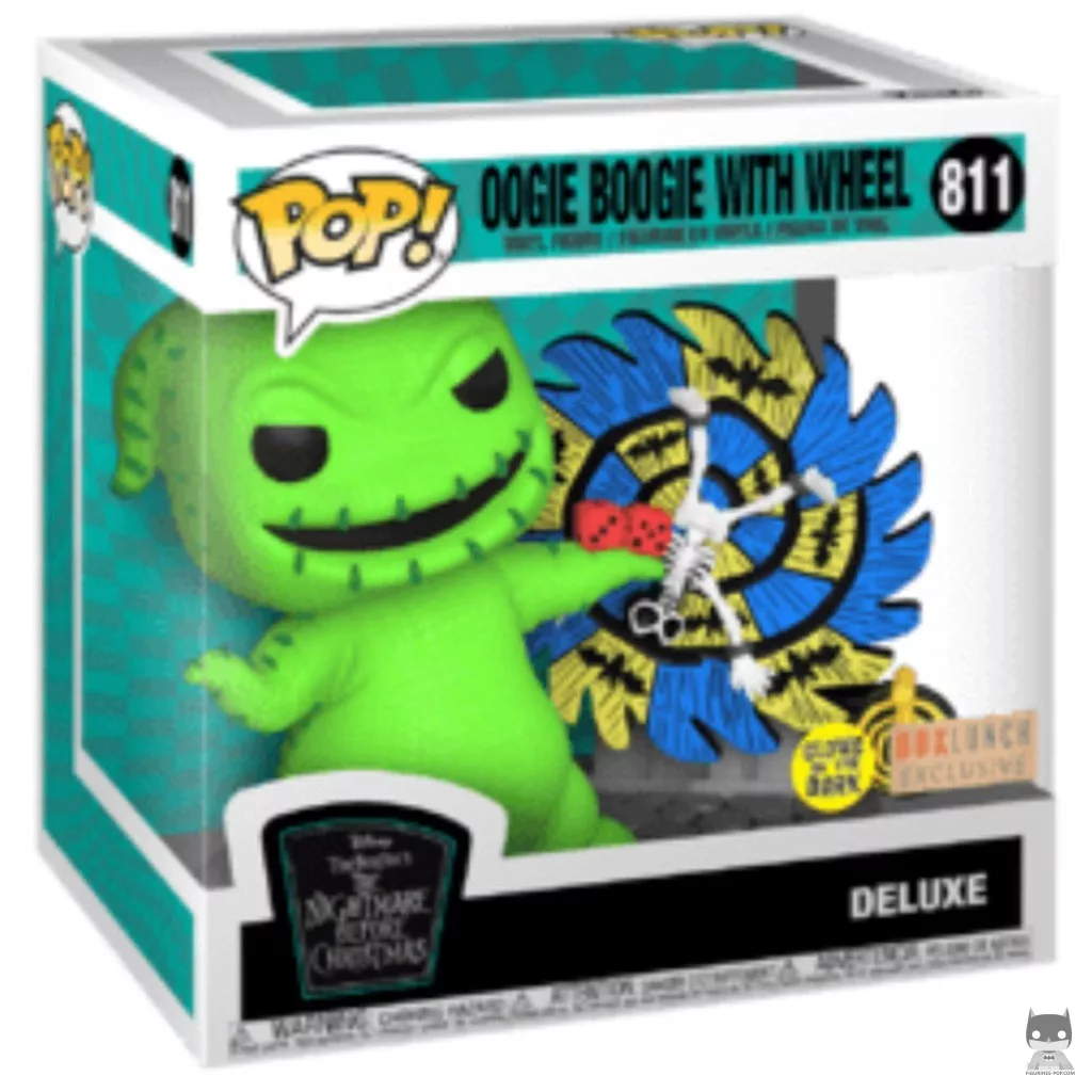 Figurine Funko POP Oogie Boogie avec Roue avec boîte