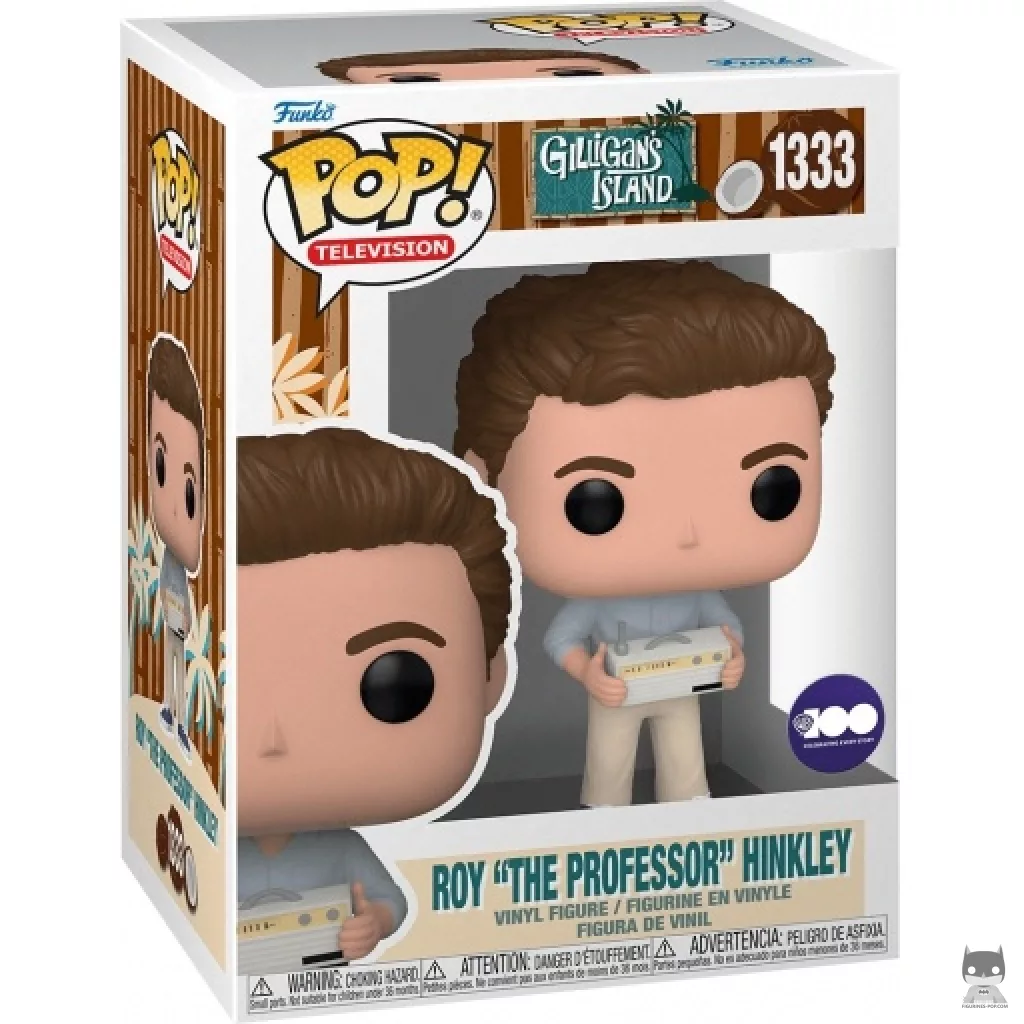 Figurine Funko POP Roy Hinkley Jr., le professeur avec boîte
