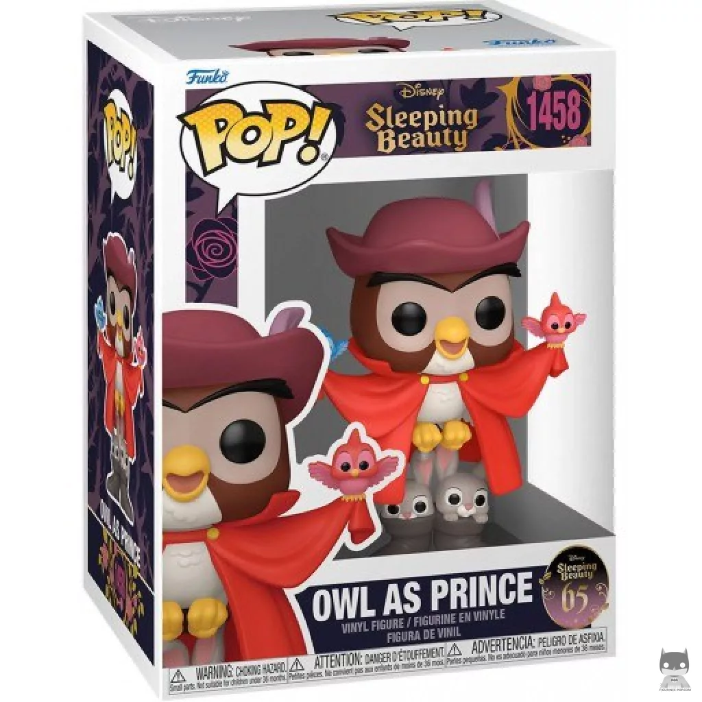 Figurine Funko POP Hibou en Prince avec boîte