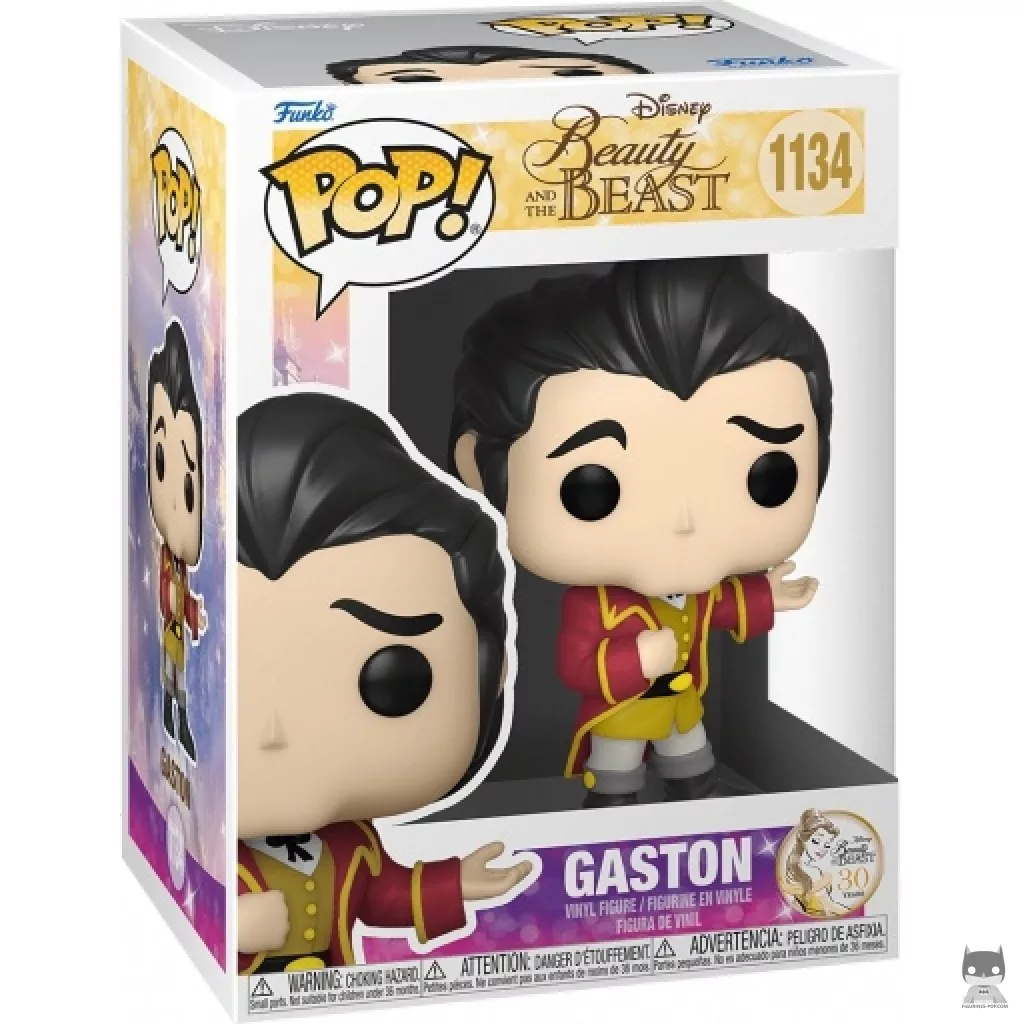 Figurine Funko POP Gaston avec boîte